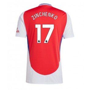 Arsenal Oleksandr Zinchenko #17 Replika Hjemmebanetrøje 2024-25 Kortærmet